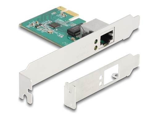 [88100] Delock Netzwerkadapter - PCIe 2.1 Low-Profile