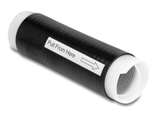 [20861] Delock Kaltschrumpfschlauch - Innenbereich, Außenbereich - 13 cm - Schwarz (Packung mit 2)