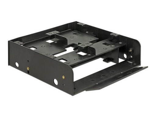 [18000] Delock Installation Frame - Laufwerksschachtadapter - 5,25" bis 1 x 3,5" und 2 x 2,5" (13,3 cm bis 1 x 8,9 und 2 x 6,4 cm)