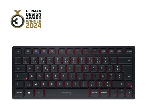 [JK-9250BE-2] Cherry KW 9200 MINI - Tastatur - kabellos - 2.4
