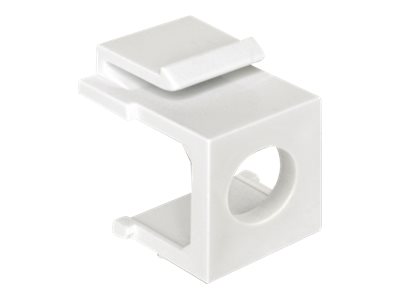 [86400] Delock Modulareinsatzkappe - weiß (Packung