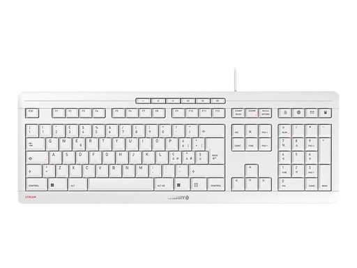[JK-8500IT-0] Cherry STREAM KEYBOARD - Tastatur - USB - Italienisch