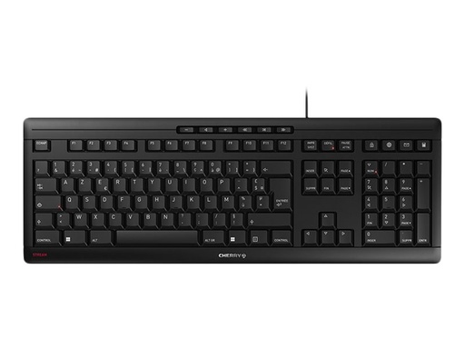 [JK-8500FR-2] Cherry STREAM KEYBOARD - Tastatur - USB - Französisch