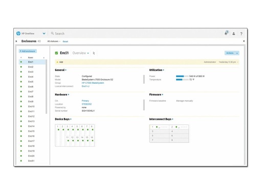 [E5Y35AAE] HPE OneView with iLO Advanced Flexible License