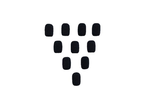 [204227] Jabra BlueParrott - Windschutz für Headset (Packung mit 10)