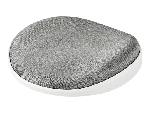[ROLWRSTRST] StarTech.com ROLWRSTRST Hanballenauflage (Handgelenkstütze für's Büro, ergonomisch, gepolsterter Stoff, gleitend, silber)