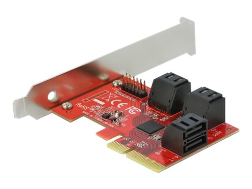 [89042] Delock Speicher-Controller - SATA 6Gb/s - Low-Profile