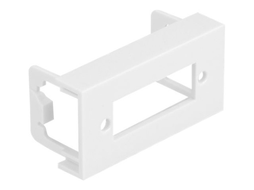 [81374] Delock Easy 45 - Einrastmodul - 1 Modul - weiß, RAL 9003 (Packung mit 10)