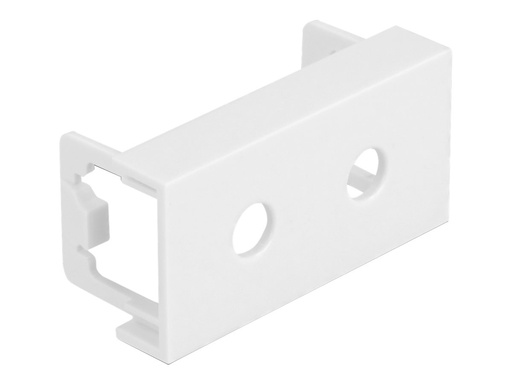 [81369] Delock Easy 45 - Einrastmodul - 1 Modul - weiß, RAL 9003 (Packung mit 10)