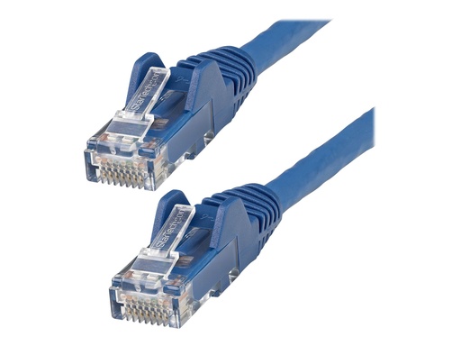 [N6LPATCH50CMBL] StarTech.com 50cm Netzwerkkabel CAT6 - LSZH (Low Smoke Zero Halogen)