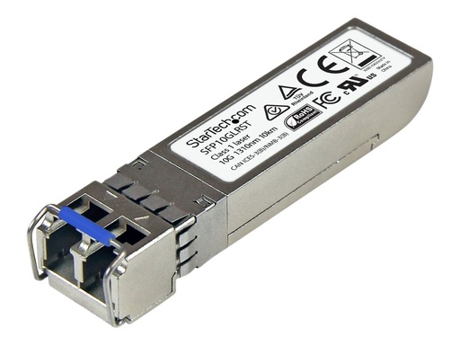 [SFP10GLRST] StarTech.com Startech 10 Gigabit LWL SFP+ Transceiver Module - Cisco SFP-10G-LR kompatibel - SM LC 10 km - Mini GBIC mit DDM - 10GBase-LR SFP+ - SFP+-Transceiver-Modul (gleichwertig mit: Cisco SFP-10G-LR)