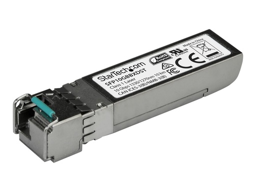 [SFP10GBBXDST] StarTech.com Startech MSA Uncoded SFP+ Module, 10GBASE-BX, 10 Gigabit Ethernet Bi-Directional (BiDi)