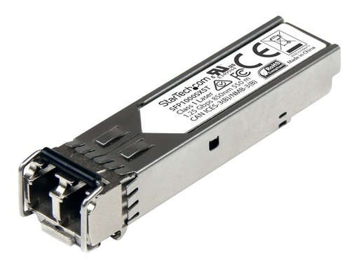 [SFP1000SXST] StarTech.com MSA Uncoded Compatible SFP Module, 1000BASE-SX, 1GbE Multi Mode (MMF)
