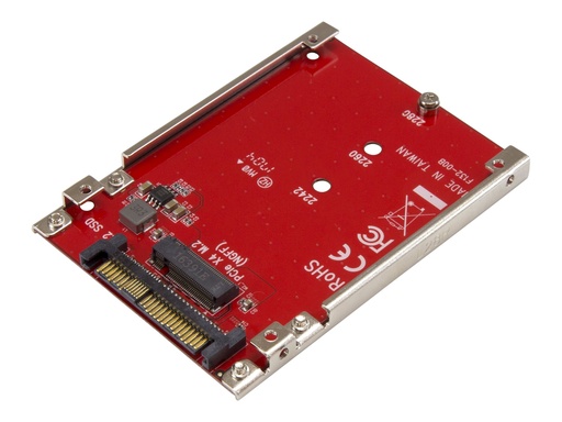 [U2M2E125] StarTech.com M.2 auf U.2 Adapter - für 1x M.2 NVMe SSD - U.2 (SFF-8639)