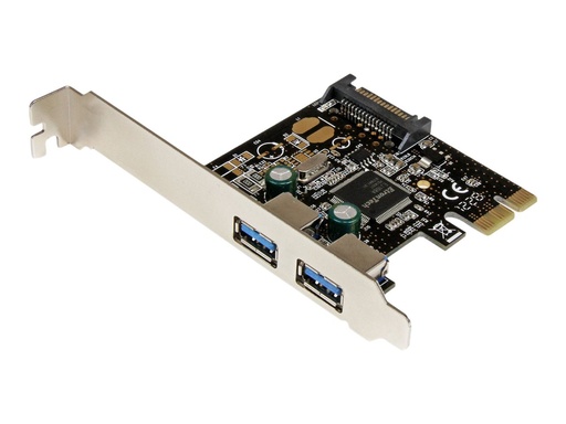[PEXUSB3S23] StarTech.com 2 Port USB 3.0 SuperSpeed PCI Express Schnittstellenkarte mit SATA Stromanschluss