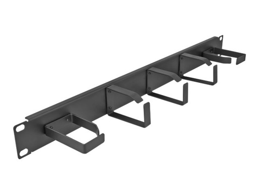 [66848] Delock Kabelmanagement - mit 5 Metallhaken (2 x horizontal, 3 x vertikal)