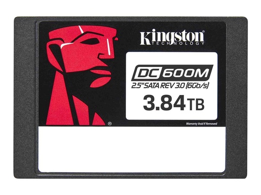 [SEDC600ME/3840G] Kingston DC600ME - SSD - Enterprise, Mixed Use - verschlüsselt - 3.84 TB - intern - 2.5" (6.4 cm)