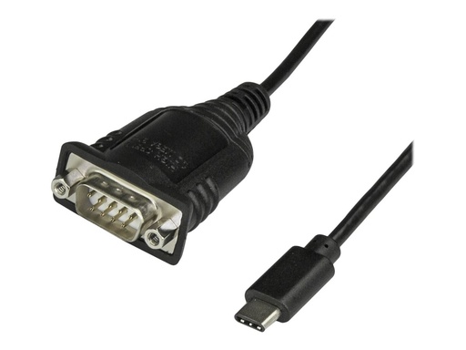 [ICUSB232C] StarTech.com USB-C auf Seriell Adapter - USB C zu RS232 Kabel - USB Typ C auf DB9 Kabeladapter - Windows / MacOS / Linux kompatibel - Kabel USB / seriell - DB-9 (M)