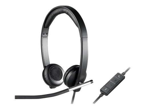 [981-000519] Logitech USB Headset Stereo H650e - Headset - On-Ear