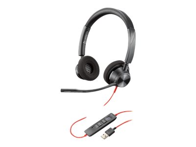 [214012-01] Poly Blackwire 3320 - Microsoft Teams - 3300 Series