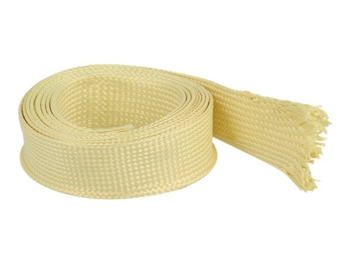 [20801] Delock Geflechtschlauch - 2 m - Gelb