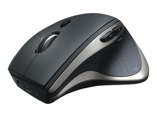 [570-AAFB] Dell Logitech Performance MX - Maus - Für Rechtshänder - Laser - kabellos - 2.4 GHz - kabelloser Empfänger (USB)