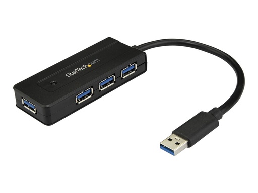 [ST4300MINI] StarTech.com Startech USB 3.0 Hub 4 Port - mit Ladeanschluss