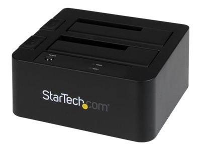 [SDOCK2U33EB] StarTech.com Dual-Bay USB 3.0 / eSATA Dockingstation für SATA Festplatten - Speicher-Controller - 2.5", 3.5" (6.4 cm, 8.9 cm)