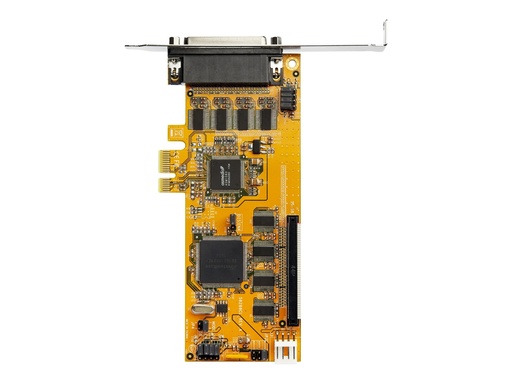 [PEX8S1050LP] StarTech.com Startech PEX8S1050LP PCI Express Schnittstellenkarte (8 Ports, RS232, PCIe, low profile, 16550 UART,  DB9 Serial Card)