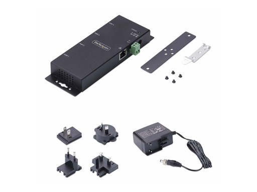[I43-SERIAL-ETHERNET] StarTech.com 4P Serial to Ethernet Adapter, IP LAN to RS232 DB9 Converter