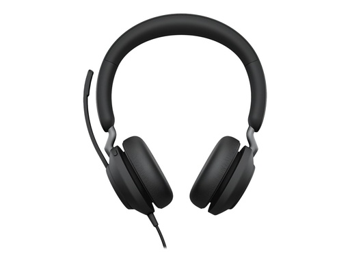 [24089-999-999] Jabra Evolve2 40 MS Stereo - Headset - On-Ear