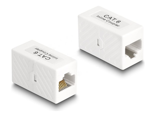 [88133] Delock Netzwerkkoppler - RJ-45 (W) zu RJ-45 (W)