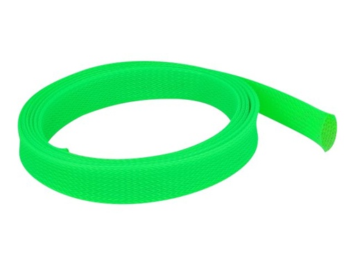 [20749] Delock Geflechtschlauch - dehnbar - 2 m - grün