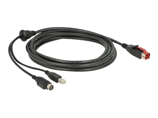 [85490] Delock Powered USB-Kabel - USB PlusPower (24 V)