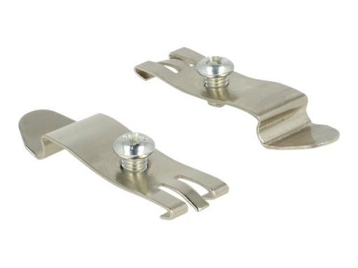 [87677] Delock Desktop Verbindungstafel 35 mm DIN Schienen-Halterungsset