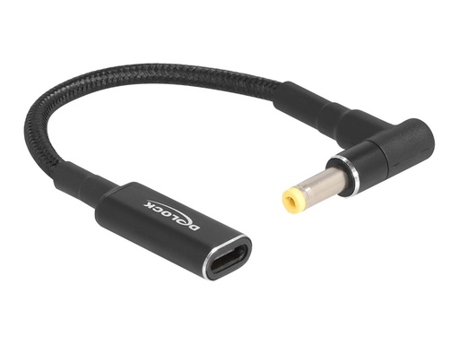 [60033] Delock Netzteil - USB-C (W) zu Gleichstromstecker 4,8 x 1,7 mm (M)