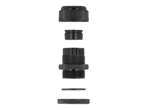 [60389] Delock Kabelverschraubung - Schwarz (Packung