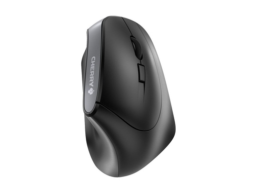 [JW-4500] Cherry MW 4500 - Vertikale Maus - ergonomisch - Für Rechtshänder - optisch - 6 Tasten - kabellos - 2.4 GHz - kabelloser Empfänger (USB)