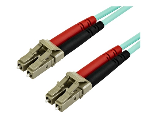 [A50FBLCLC15] StarTech.com 15m OM3 LWL Patchkabel, Multimode-Glasfaserkabel, LC auf LC - Patch-Kabel - LC Multi-Mode (M)
