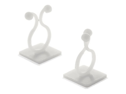 [60175] Delock Kabelklammer - Natural (Packung mit