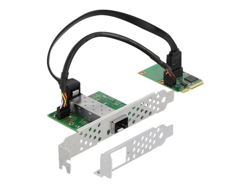[95267] Delock Mini PCIe I/O PCIe full size 1 x SFP Gigabit LAN