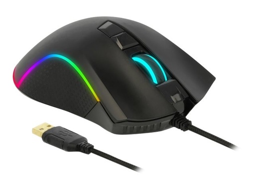 [12670] Delock Gaming - Maus - ergonomisch - Für Rechtshänder