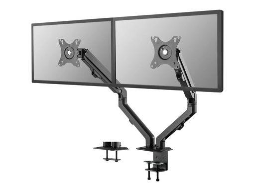 [FPMA-D650DBLACK] Neomounts FPMA-D650D - Befestigungskit - Voll beweglich - für 2 LCD-Displays - Stahl - Schwarz - Bildschirmgröße: 43.18-68.58 cm (17"-27")