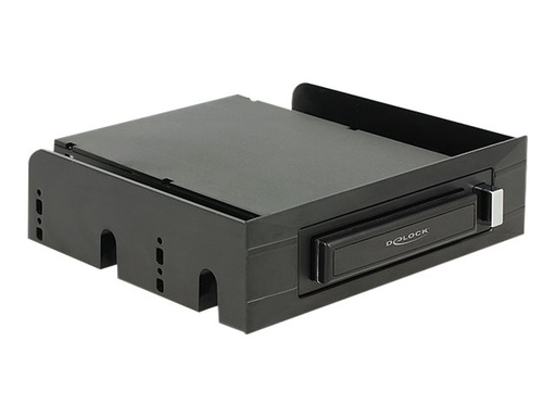 [47213] Delock 3.5"/ 5.25"Mobile Rack for 2.5"SATA hard drives and SSDs - Mobiles Speicher-Rack - 2.5" (6.4 cm)