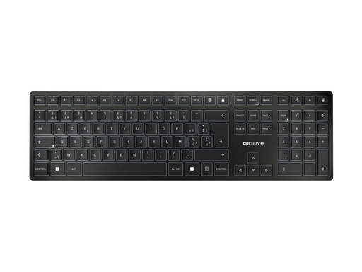 [JK-9100BE-2] Cherry KW 9100 SLIM - Tastatur - kabellos - 2.4 GHz, Bluetooth 4.0