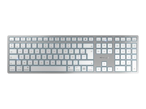 [JK-9110FR-1] Cherry KW 9100 SLIM - Tastatur - kabellos - 2.4 GHz, Bluetooth 4.0