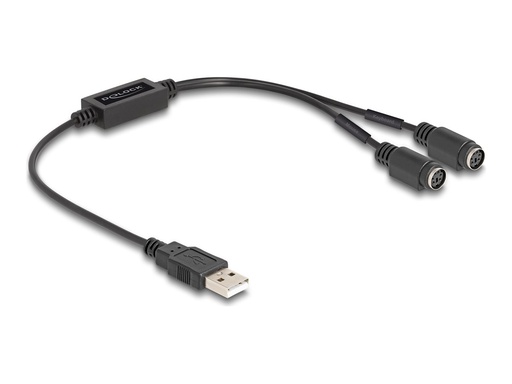 [61061] Delock Tastatur- / Maus-Adapter - USB 2.0