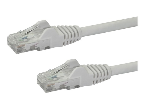 [N6PATC7MWH] StarTech.com Startech 7m CAT6 Ethernet Cable, 10 Gigabit Snagless RJ45 650MHz 100W PoE Patch Cord, CAT 6 10GbE UTP Network Cable w/Strain Relief, White, Wiring is UL Certified/TIA - Category 6 - 24AWG (N6PATC7MWH)
