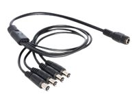 [83287] Delock Netz-Splitter - Gleichstromstecker 5,5 x 2,1 mm (M)