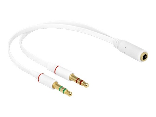 [65585] Delock Headsetadapter - mini-phone stereo 3.5